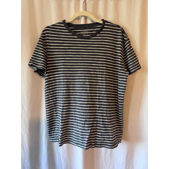 J.Crew Men’s Striped Field Knit T-Shirt - Medium - Picture 1 of 6